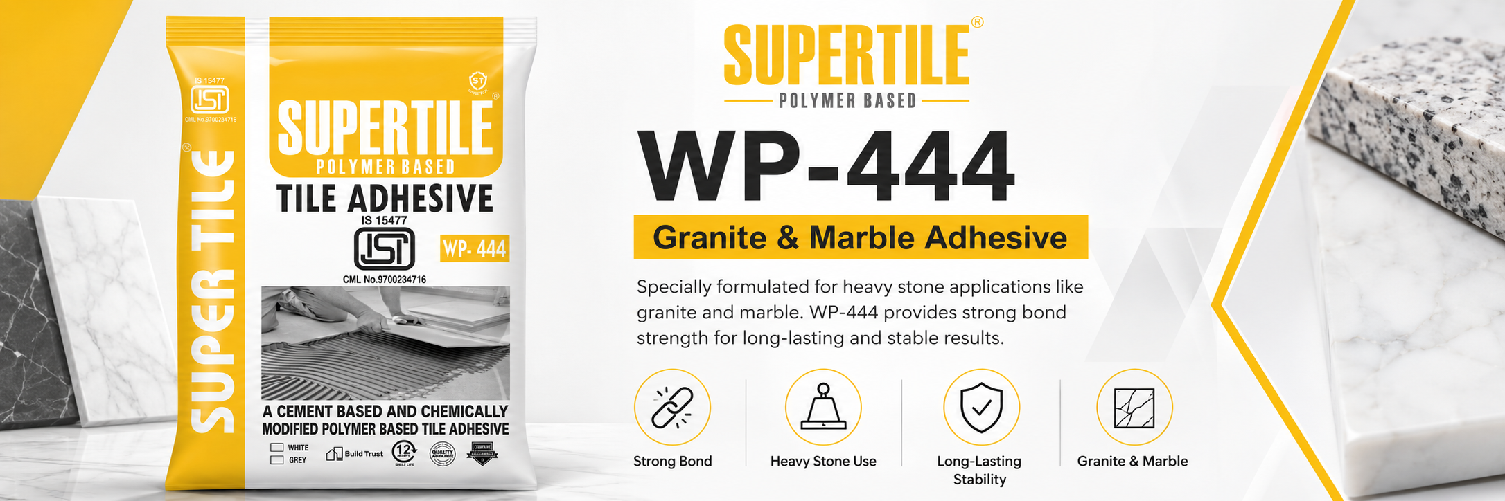 WP-444 Granite and Marble Adhesive