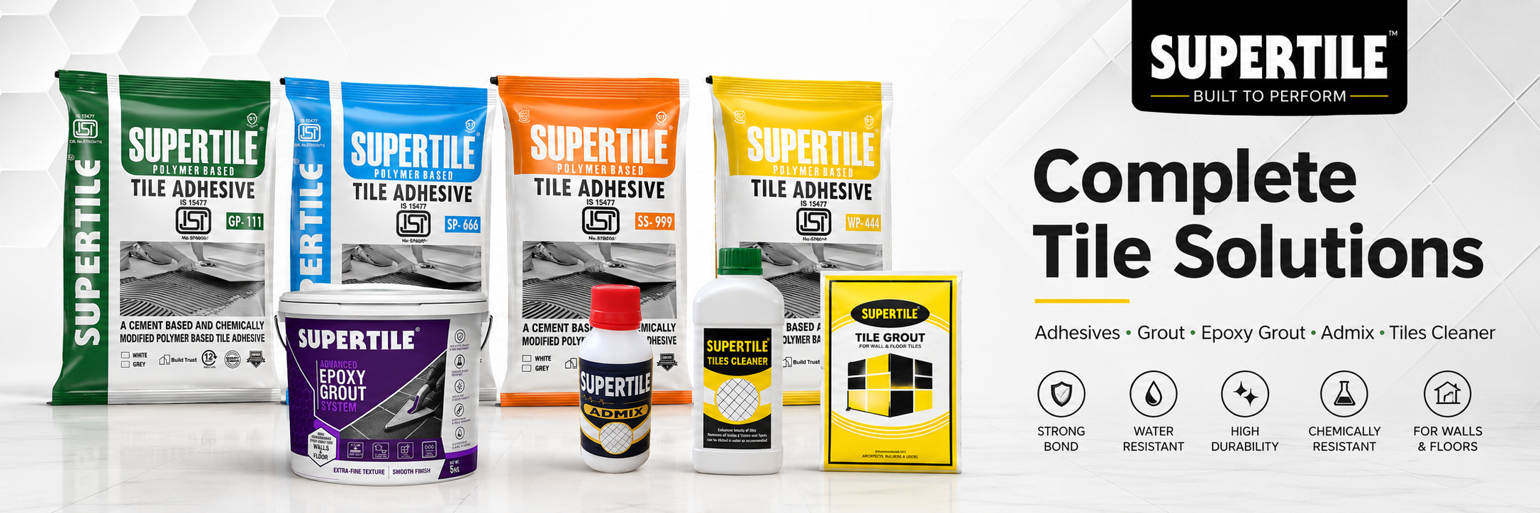 SUPERTILE product mix banner